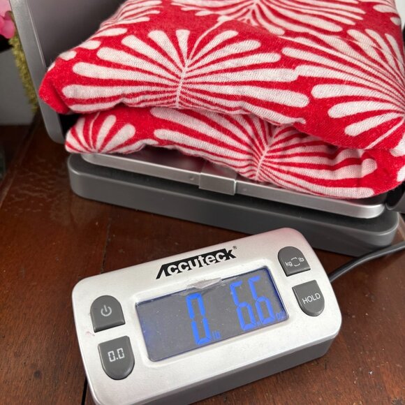 Joie Womens Top Plus Size 3X Red Floral 100% Linen Beach Lagenlook Boho 18498 - Picture 9 of 9